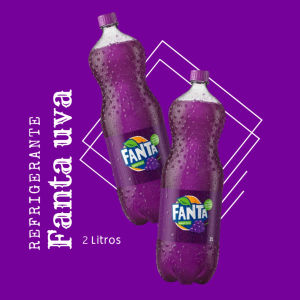 imagem do produto FANTA UVA 2Lt