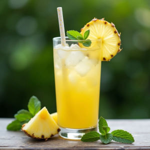 imagem do produto Suco de Abacaxi com Hortelã 