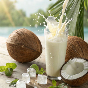 imagem do produto Suco de Coco Verde C/ Leite 
