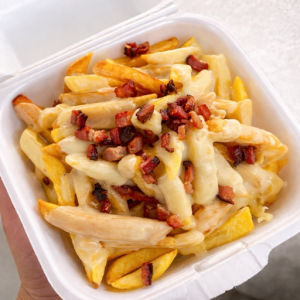 imagem do produto Batata Frita Com Queijo e Bacon 