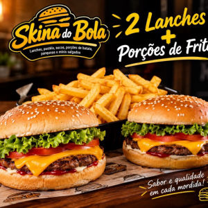imagem do produto 2 X Salada + Fritas 