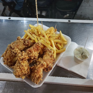 imagem do produto Coxinha da Asa + Fritas