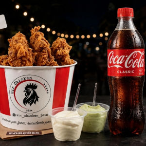 imagem do produto Combo Balde 10 Pedaços + Coca 600ml
