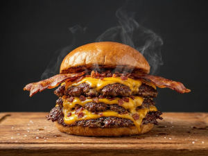 imagem do produto Smash Burger Cheddar Super Bacon 3.0