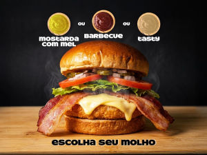 imagem do produto Chicken Burger Salad Bacon 1.0