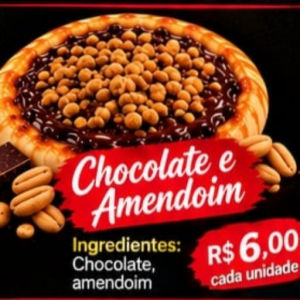imagem do produto chocolate e amendoim