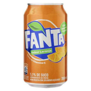 imagem do produto Fanta Laranja Lata